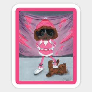 Pink Power Sticker